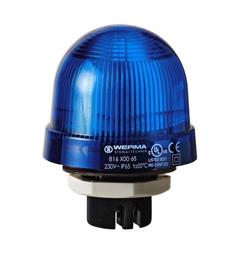 XenonStrobe 817  24vDC 5:BLUE 2J 1Hz IP65 Panel Mount